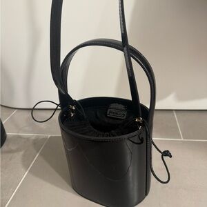 STAUD Black Bucket Bag